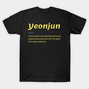 Definition of Yeonjun TXT T-Shirt